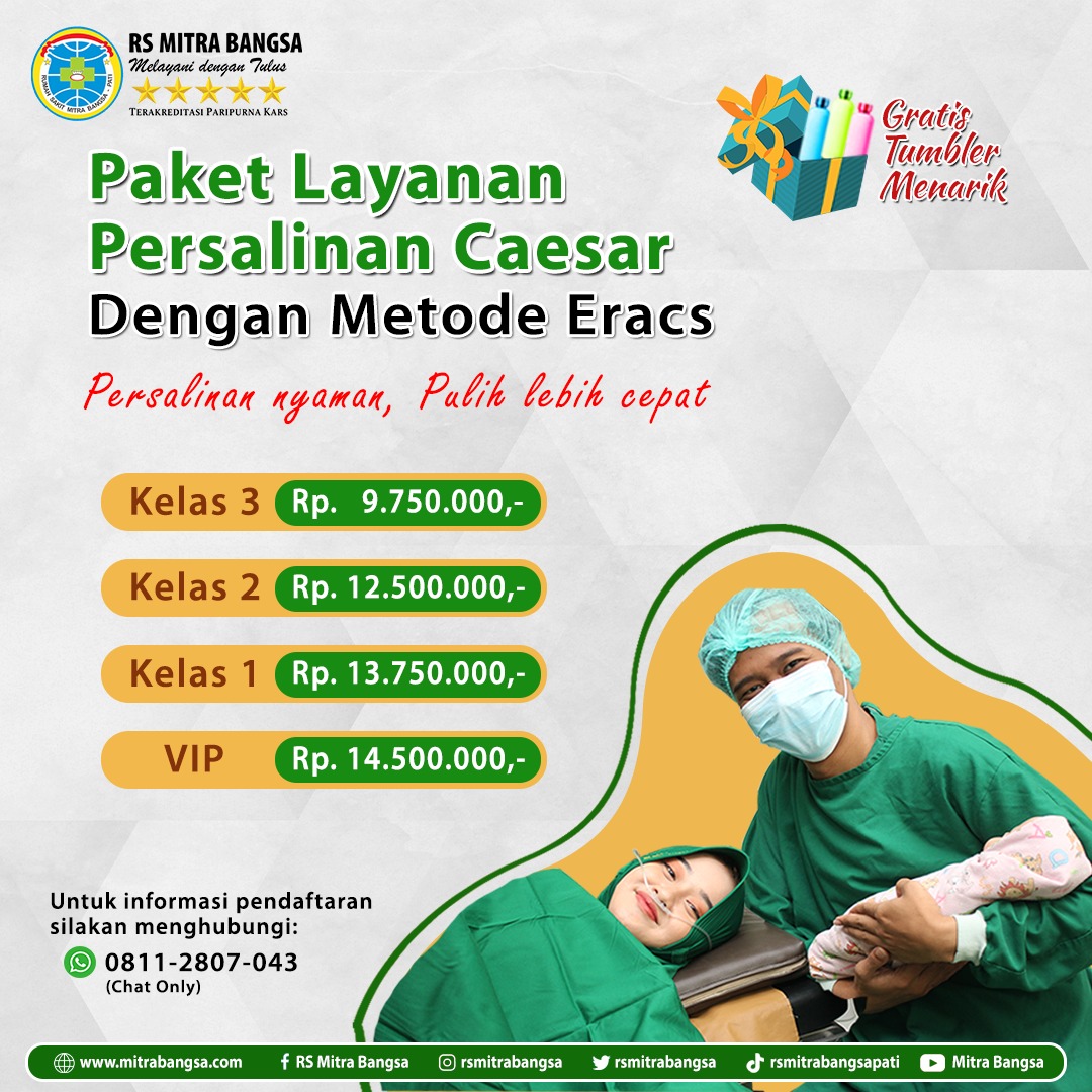  Paket Layanan Persalinan Caesar - Eracs